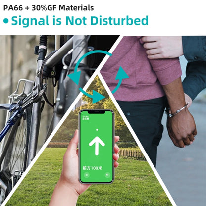 For AirTag Locator Bike Kettle Stand Water Bottle Cage Anti-Lost GPS Location Case, Spec: Front Cover by bashfashion