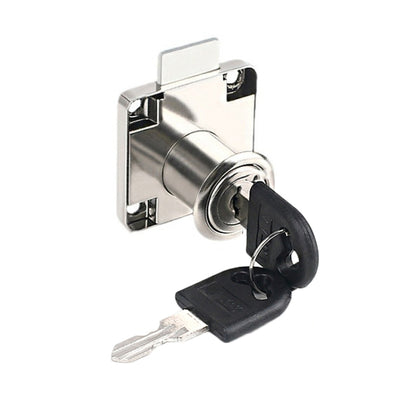 Drawer Lock Furniture Closet Door Office Filing Cabinet Lock, Model: 138-22(Silver) by bashfashion