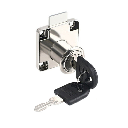 Drawer Lock Furniture Closet Door Office Filing Cabinet Lock, Model: 138-22(Silver) by bashfashion