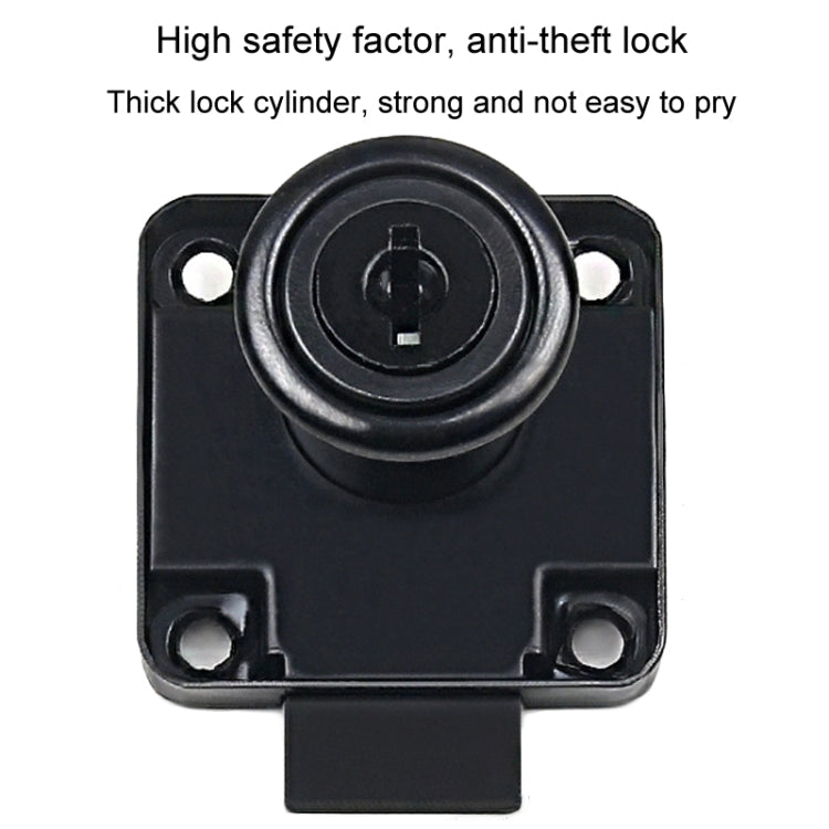 Drawer Lock Furniture Closet Door Office Filing Cabinet Lock, Model: 138-22(Silver) by bashfashion