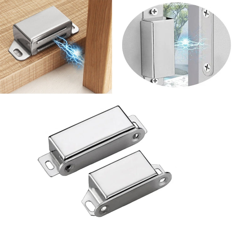 03C Stainless Steel Magnetic Door Catch Kitchen Cabinet Catches Magnet Latches For Door by bashfashion