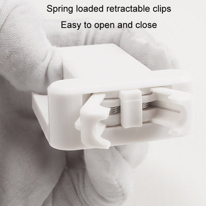 Bouncing Press Type Cabinet Door Catches Self Lock Hidden Drawer Cupboard Door Closer(White) by bashfashion