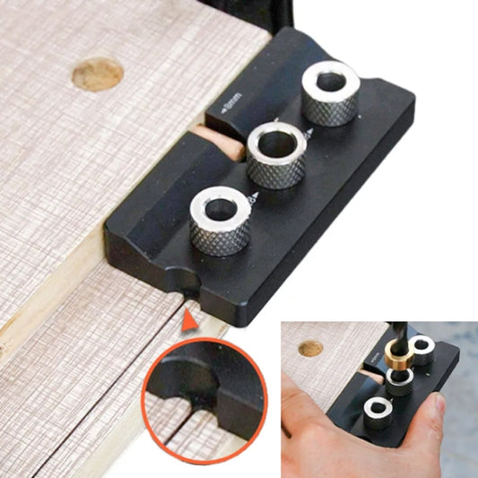 Ganwei MG0-001-0020 3 In 1 Punch Locator Woodworking Positioning Fixture Drilling Wood Doweling Jig by Ganwei