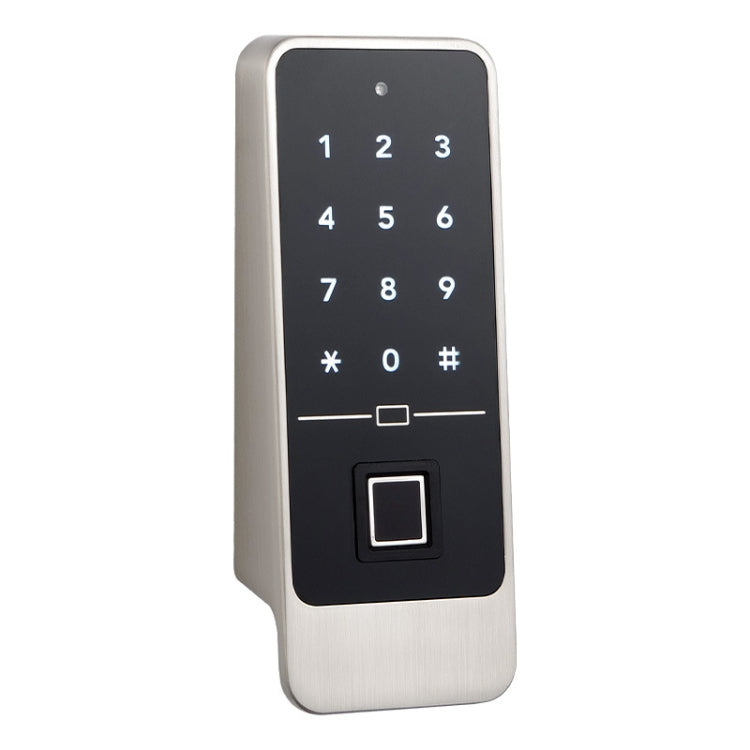 F8 Electronic Cabinet Lock Keyless Password Intelligent Card Unlock, Spec: Fingerprint Version by bashfashion