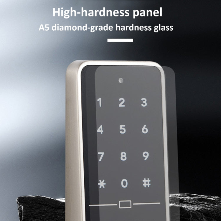 F8 Electronic Cabinet Lock Keyless Password Intelligent Card Unlock, Spec: Fingerprint Version by bashfashion
