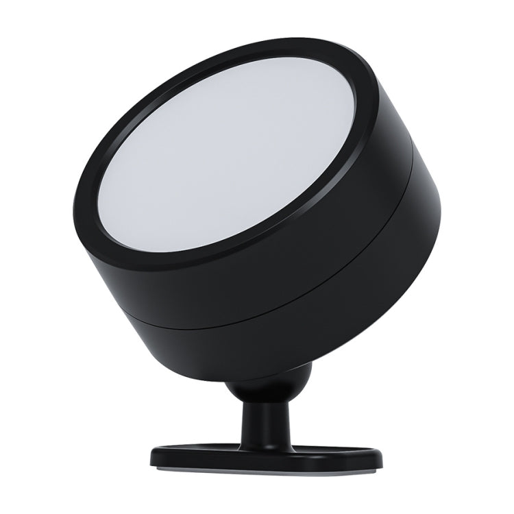 LED 360 Degree Rotating Lamp Magnetic Cabinet Spotlight Atmosphere Night Light, Spec: Black by bashfashion