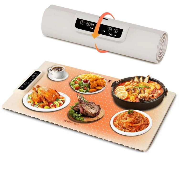 240W Electric Warming Tray Food Warmer with Adjustable Temperature, Timed Close AU Plug by bashfashion