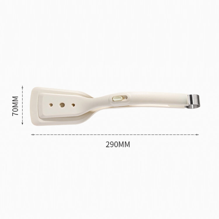Household Spatula Clip Kitchen Anti-Scald And High Temperature Resistant Food Clamp(White) by bashfashion