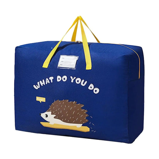 Oxford Cloth Kindergarten Quilt Storage Bag Large Capacity Clothes Blanket Sorting Bag, Size: Small(Blue) by bashfashion