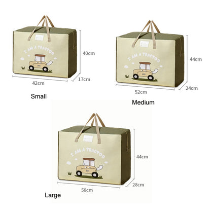 Oxford Cloth Kindergarten Quilt Storage Bag Large Capacity Clothes Blanket Sorting Bag, Size: Small(Blue) by bashfashion