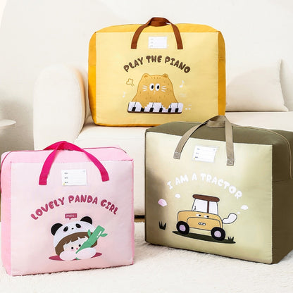 Oxford Cloth Kindergarten Quilt Storage Bag Large Capacity Clothes Blanket Sorting Bag, Size: Small(Blue) by bashfashion