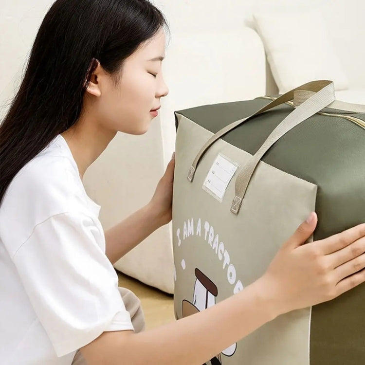 Oxford Cloth Kindergarten Quilt Storage Bag Large Capacity Clothes Blanket Sorting Bag, Size: Small(Blue) by bashfashion