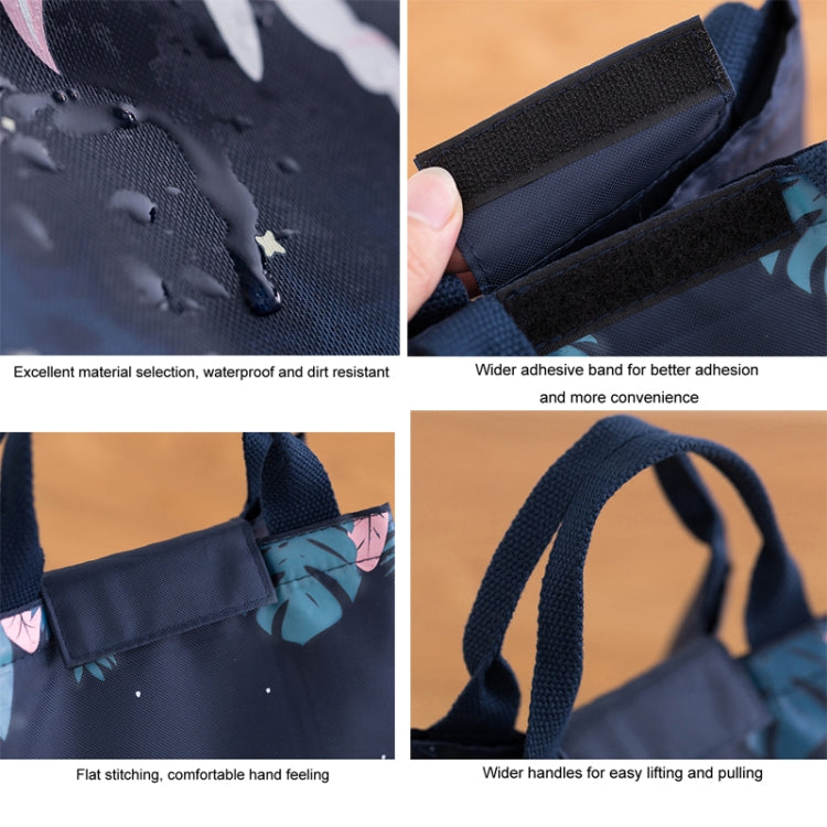 Lunch Thermal Bag Cooler Picnic Tote Food Bag Large Capacity Insulated Storage Pack, Style: Big Eyes Bunny by bashfashion