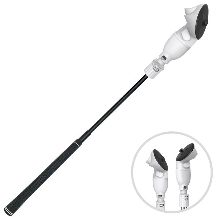 For Meta Quest 3S / 3 Controller Golf Club With Scale And Adjustable Length(White) by bashfashion