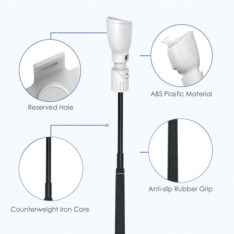For Meta Quest 3S / 3 Controller Golf Club With Scale And Adjustable Length(White) by bashfashion