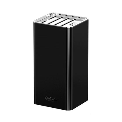 Kitchen Knife Organizer Household Cooking Knife Storage Rack(Black) by bashfashion