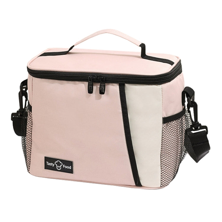 Portable Handheld Insulated Lunch Pack Outdoor Picnic Insulated Bento Bag(Pink) by bashfashion