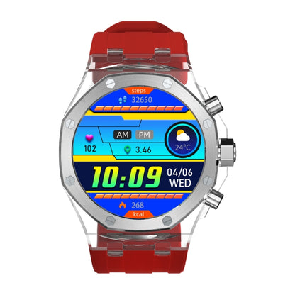 WS-37 1.43-Inch AMOLED IP67 Waterproof Health Monitoring Bluetooth Call Smart Watch(Red) by bashfashion