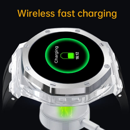 WS-37 1.43-Inch AMOLED IP67 Waterproof Health Monitoring Bluetooth Call Smart Watch(Black) by bashfashion