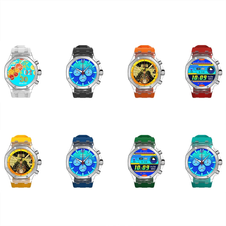 WS-37 1.43-Inch AMOLED IP67 Waterproof Health Monitoring Bluetooth Call Smart Watch(Red) by bashfashion