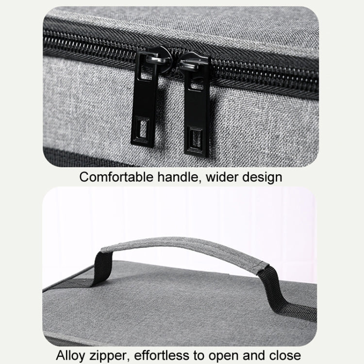 Camping Portable Insulated Pack Outdoor Picnic Large Capacity Lunch Bag(Black) by bashfashion