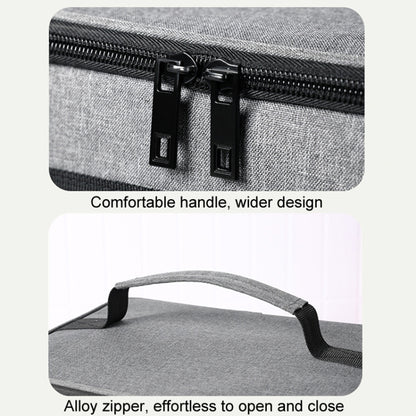 Camping Portable Insulated Pack Outdoor Picnic Large Capacity Lunch Bag(Black) by bashfashion