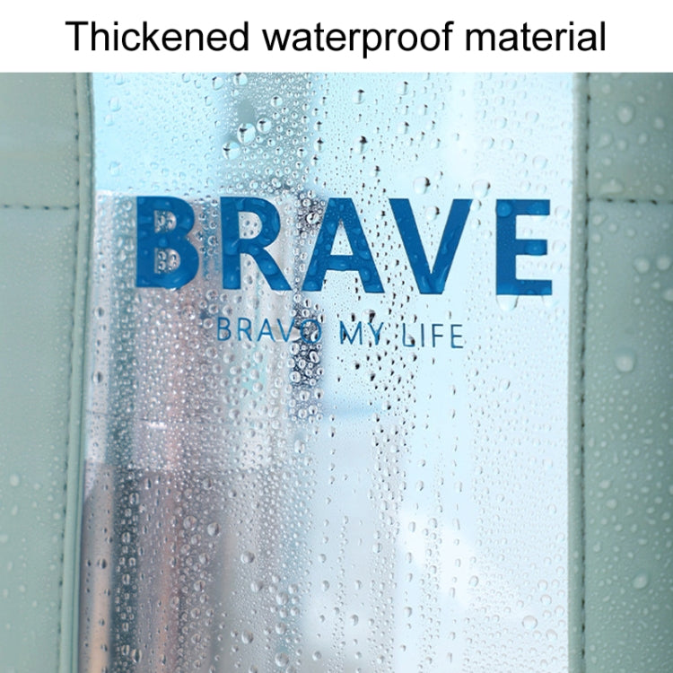 Large Capacity Sports Tote Swimming Bag Waterproof Toiletry And Makeup Organizer Bag(Orange) by bashfashion