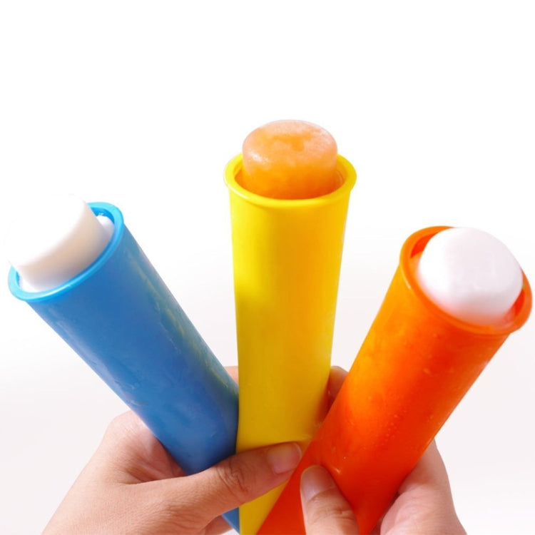 6Colors / Set Food Grade Long Silicone Popsicle Ice Cream Molds by bashfashion