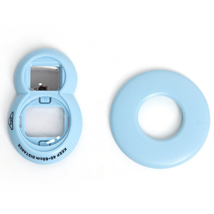 For Fujifilm instax Mini 7+/SE Selfie Filter Auxiliary Ring Set(Blue) by bashfashion