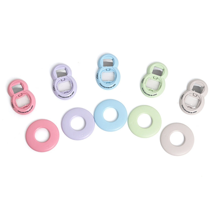 For Fujifilm instax Mini 7+/SE Selfie Filter Auxiliary Ring Set(Blue) by bashfashion
