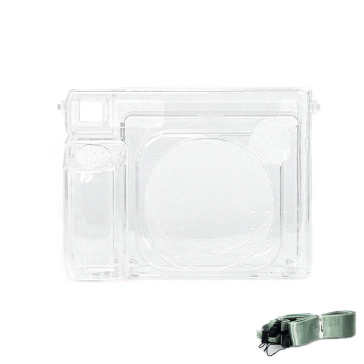 For Fujifilm Instax WIDE 400 Durable Scratch-Resistant Drop-Resistant PC Storage Case(Transparent) by bashfashion