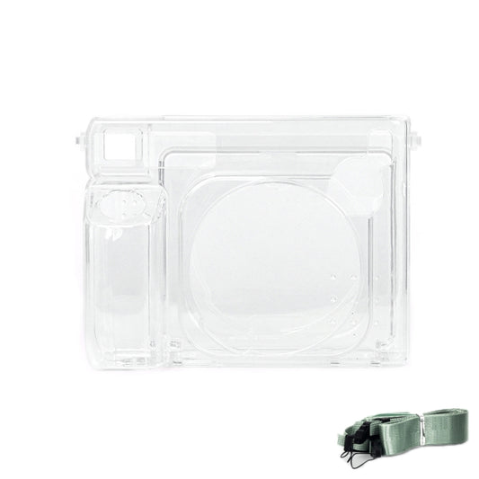 For Fujifilm Instax WIDE 400 Durable Scratch-Resistant Drop-Resistant PC Storage Case(Transparent) by bashfashion