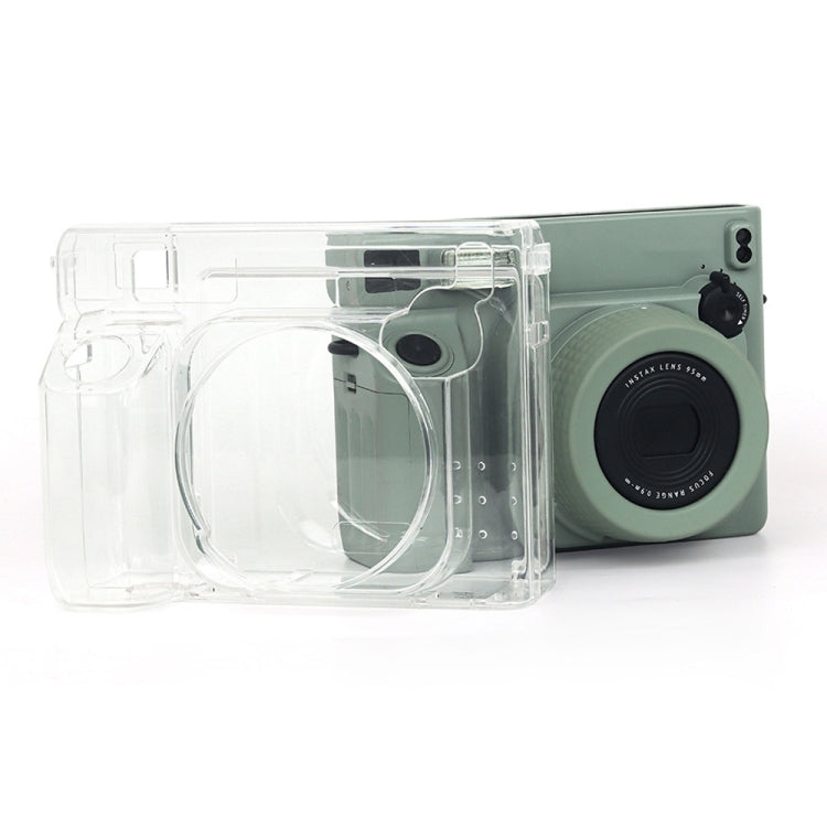For Fujifilm Instax WIDE 400 Durable Scratch-Resistant Drop-Resistant PC Storage Case(Transparent) by bashfashion