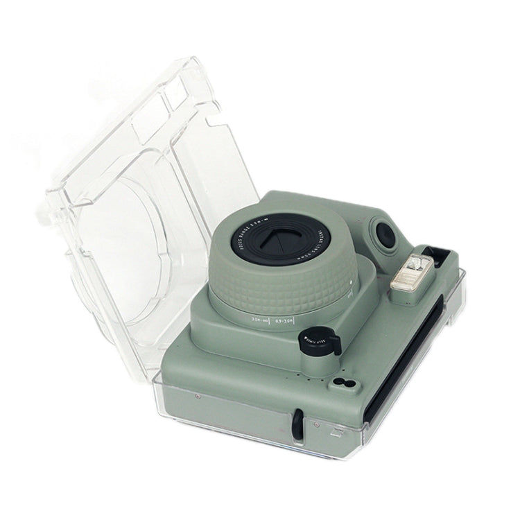 For Fujifilm Instax WIDE 400 Durable Scratch-Resistant Drop-Resistant PC Storage Case(Transparent) by bashfashion