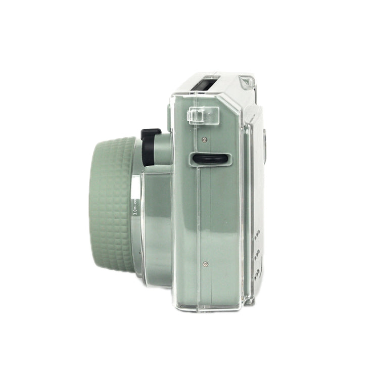 For Fujifilm Instax WIDE 400 Durable Scratch-Resistant Drop-Resistant PC Storage Case(Transparent) by bashfashion