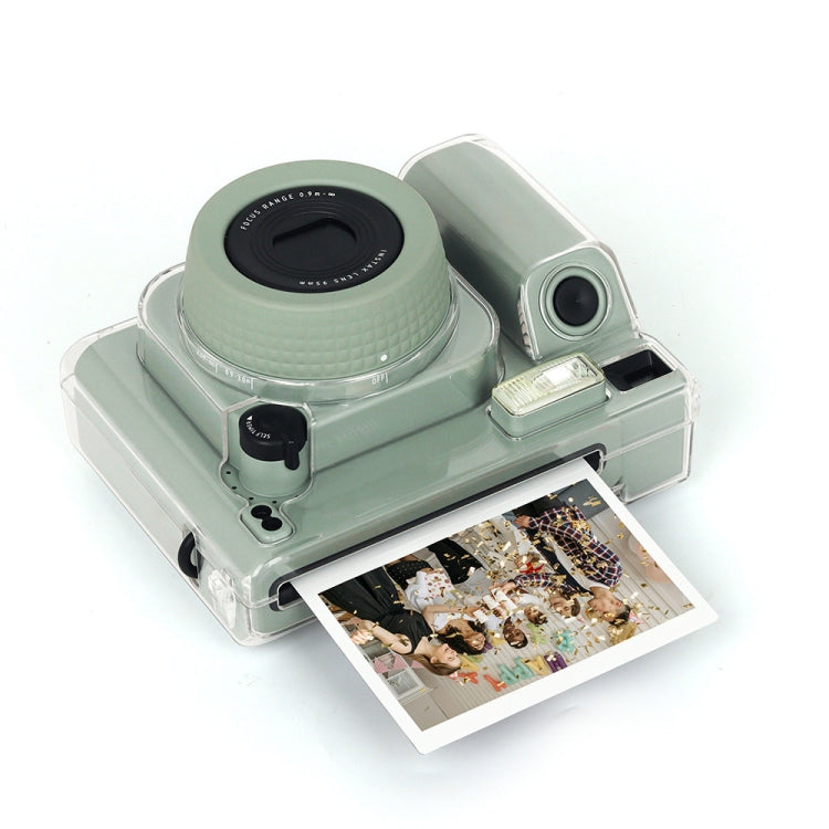 For Fujifilm Instax WIDE 400 Durable Scratch-Resistant Drop-Resistant PC Storage Case(Transparent) by bashfashion