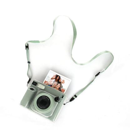 For Fujifilm Instax WIDE 400 Durable Scratch-Resistant Drop-Resistant PC Storage Case(Transparent) by bashfashion