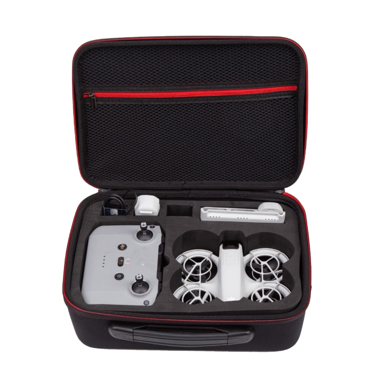 For DJI Neo Drone Storage Bag Messenger Bag Carrying Case, Fabric: PU Leather by bashfashion