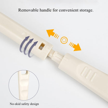 Silicone Portable Baby Bottle Brush Set Travel Cleaning Brush(White) by bashfashion