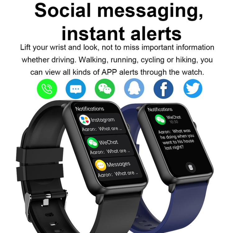 Smart Watch Ring ECG Temperature Heart Rate Blood Pressure Health Bluetooth Talking Watch, Color: Brown Leather by bashfashion