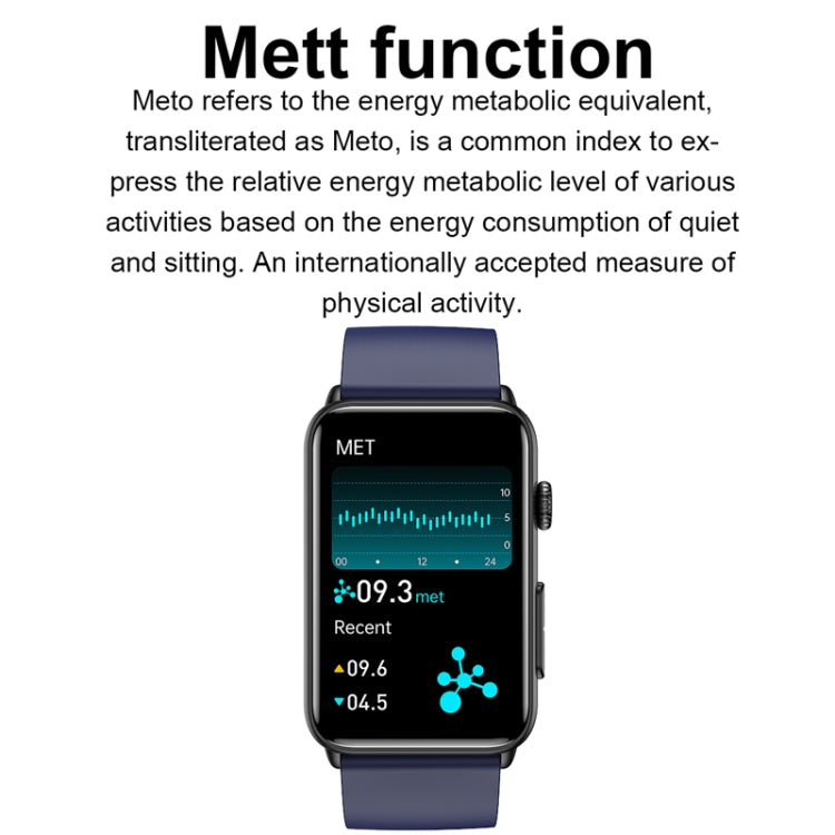 Smart Watch Ring ECG Temperature Heart Rate Blood Pressure Health Bluetooth Talking Watch, Color: Brown Leather by bashfashion