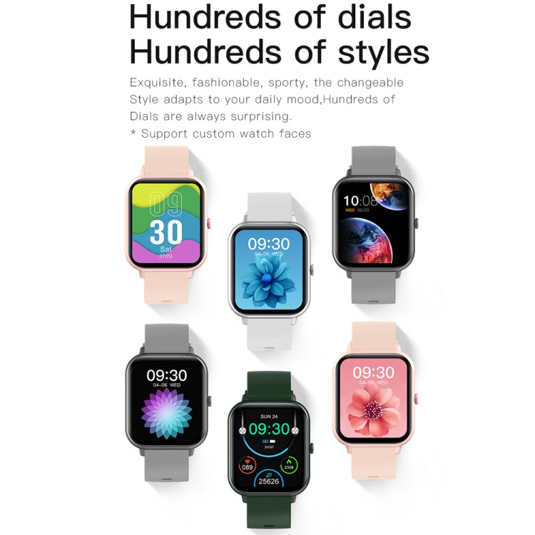 1.83 inch Touch Screen AI Voice Heart Rate / Blood Oxygen / Blood Pressure / Sleep Monitoring Bluetooth Smartwatch(Pink) by bashfashion