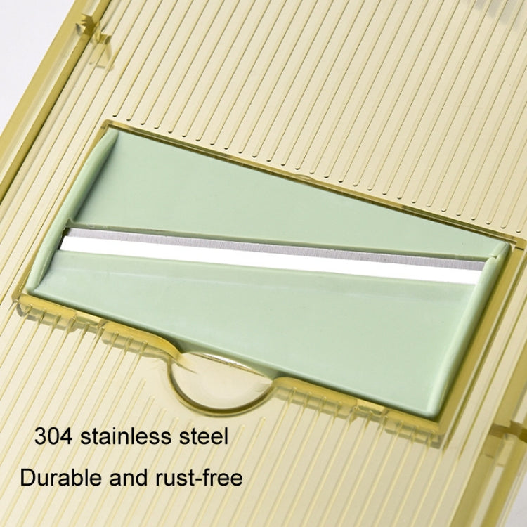 Kitchen Fruit Vegetable Shredder With Hand Guard Potato Cucumber Slicing Shredding Cutter, Style: 3 Blades Set by bashfashion