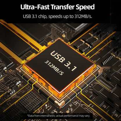 TELESIN USB-C / Type-C 2-in-1 SD / TF Card Reader Storage Box for Smartphones PC Camera by TELESIN