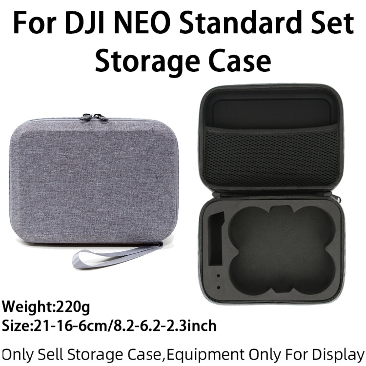 For DJI Neo Standard Set Storage Case Handbag Portable Protective Bag(Gray) by bashfashion
