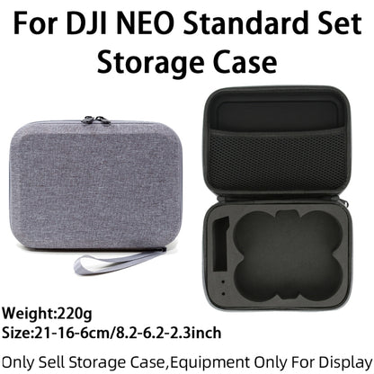 For DJI Neo Standard Set Storage Case Handbag Portable Protective Bag(Gray) by bashfashion