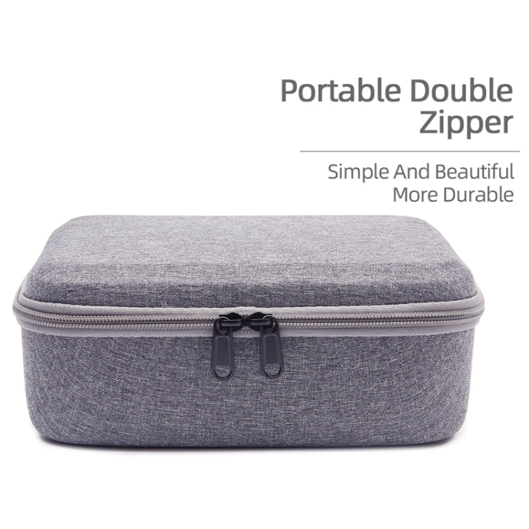 For DJI Neo Fly More Combo Carrying Case Handbag Protective Box(Gray + Red Inner) by bashfashion