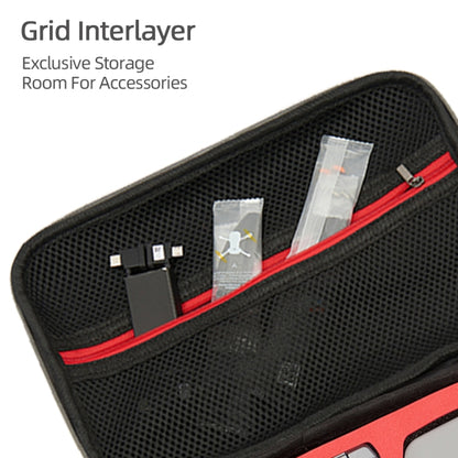 For DJI Neo Fly More Combo Carrying Case Handbag Protective Box(Black + Red Inner) by bashfashion