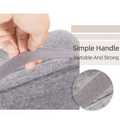 For DJI Neo Fly More Combo Carrying Case Handbag Protective Box(Gray + Red Inner) by bashfashion