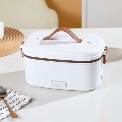 A08 Single Voltage Electric Lunch Box Stainless Steel Lining Plug-in Heating Bento Box(US Plug) by bashfashion